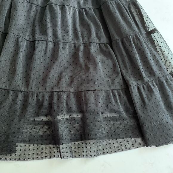 NEXT Girls Black Tiered Mesh Tulle Dress – Size 12-13 - Picture 5 of 10